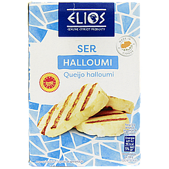 Сир халумі Еліос Elios ser halloumi 225g 18шт/ящ (Код: 00-00014919)