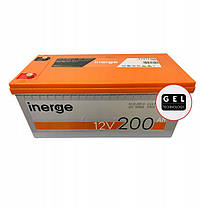 Акумулятор Inerge IN-12-200-G GEL 12V 200Ah DEEP CYCLE, фото 2