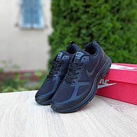 Найк Флайнит Рейсер Кроссовки термо мужские черные Nike Flykit Racer Мужская термо обувь еврозима черная