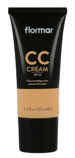 Flormar CC Cream Conceals Darc Spots SPF20, CC04 CC-крем проти втомленого вигляду та темних плям, 35 мл