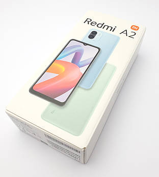 Коробка від смартфону xiaomi redmi a2 (23028rn4dg) 32gb blue