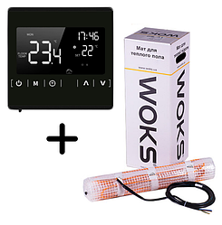 Нагрівальний мат Woks з терморегулятором Ecoset 1822