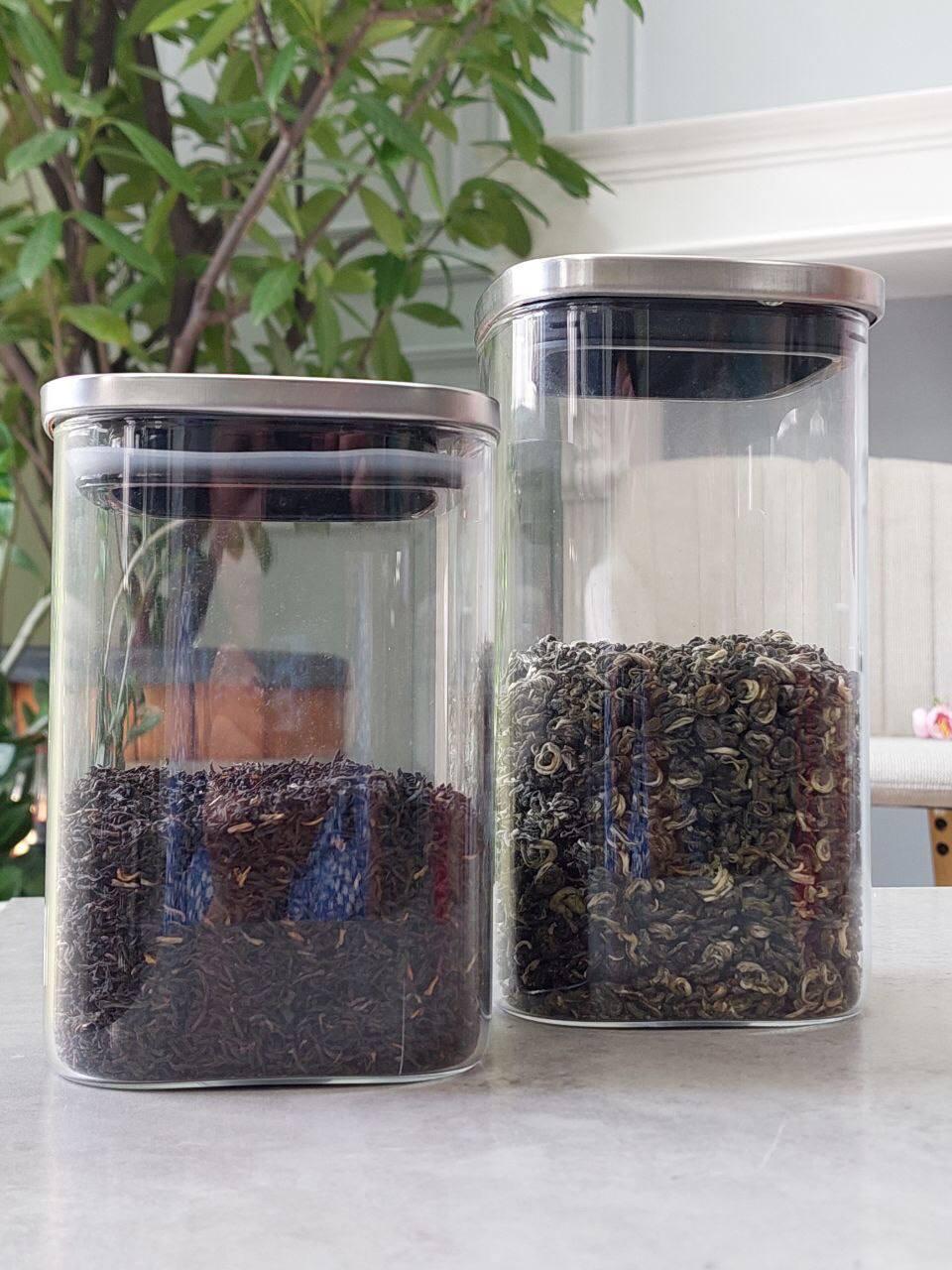 Банка скляна "Сталева вежа" 100х120 мм