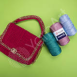Yarnart MACRAME XL (Макраме XL) № 147 рожевий (Пряжа для в'язання, нитки для макраме), фото 4