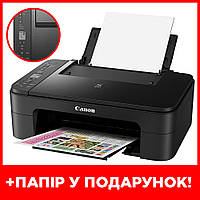 Принтер струйный Canon Pixma Цветной принтер сканер ксерокс 3 в 1 Кенон TS3150 PRP
