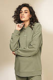 Худі для вагітних та годування MIRA SW-32.012 оливка S, фото 7