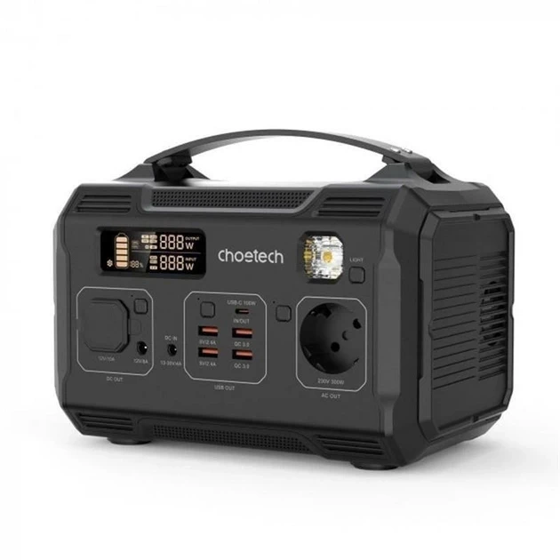 Зарядна станція Choetech Portable Power Station 300W (299,5 Втч/83200 мАг)