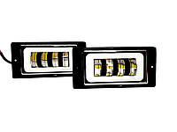 Протитуманні LED фари + ДХВ Lada 2110-2115/Ваз 2110-2115 5000k 5000Lm 80w