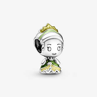 Срібний шарм No Brand Princess Tiana And The Frog, фото 1