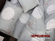 Євро максі набір постільної білизни 200*220 з Бязі "Gold" №151596 Черешенка™, фото 4