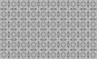Флизелиновые фотообои абстракция 460x300 см Мозаика на плитке в сером цвете с узорами (10108V12) +клей