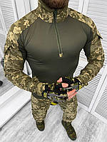 Форма зсу пиксель рип-стоп, тактический боевой костюм осенний, военная форма пиксель, штурмовой костюм военный