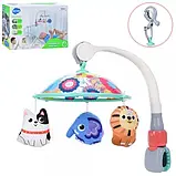 Музичний мобіль на ліжечко E 298 "Hola" з 3 текстильними підвісками, фото 2