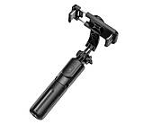 Монопод трипод для селфі HOCO K17 бездротовий Bluetooth селфі палиця з пультом ДУ чорний, фото 9