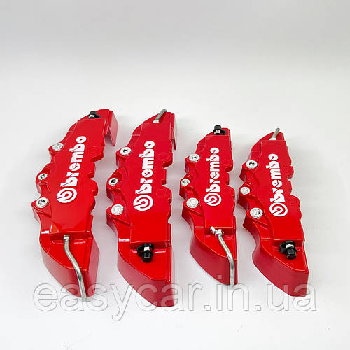 Декоративные накладки на тормозные суппорта "BREMBO" КРАСНЫЕ R15-R18 ...