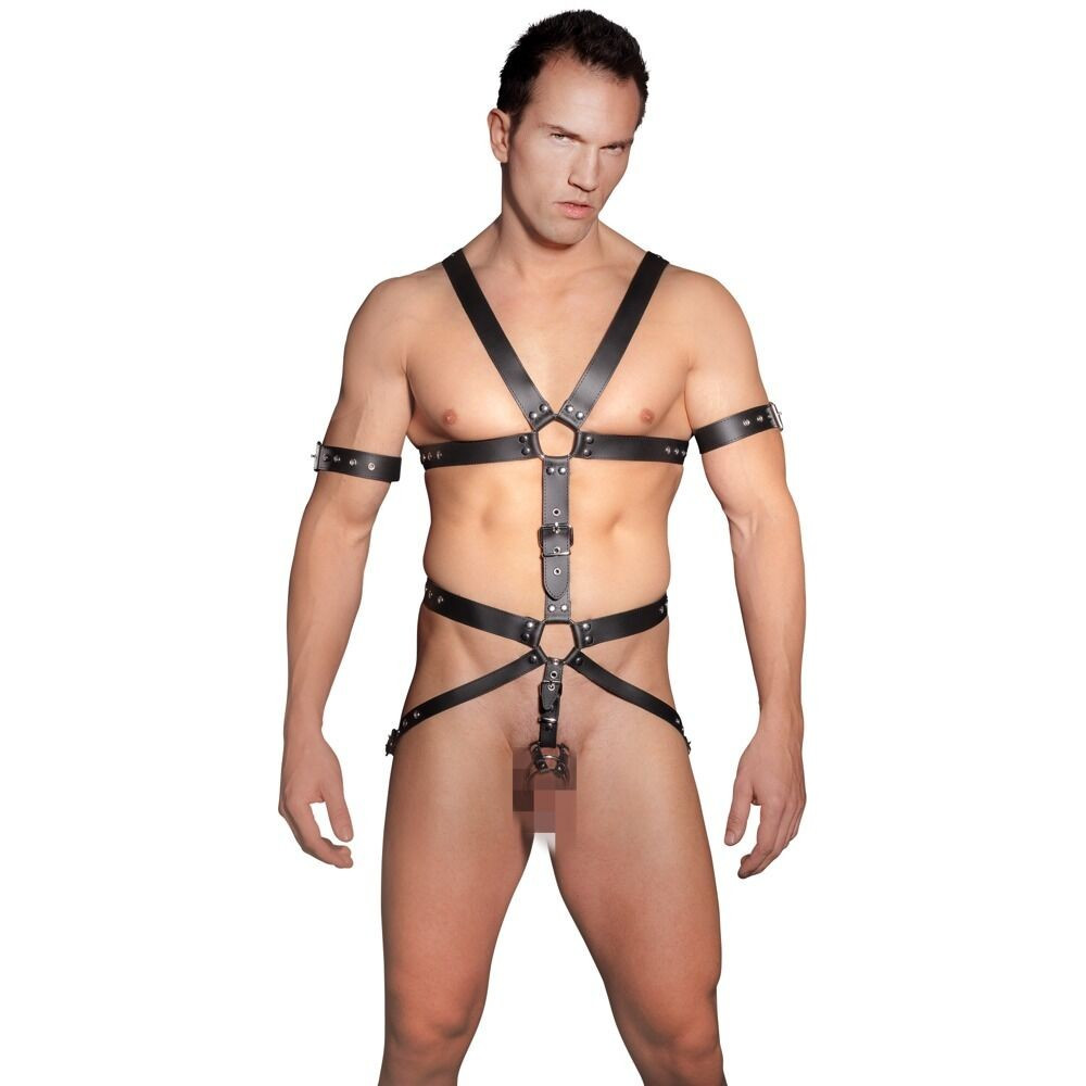 Чоловіча портупея ZADO Harness шкіра S/M, фото 1