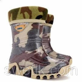 Силіконові чобітки, хакі р. -, фото 1