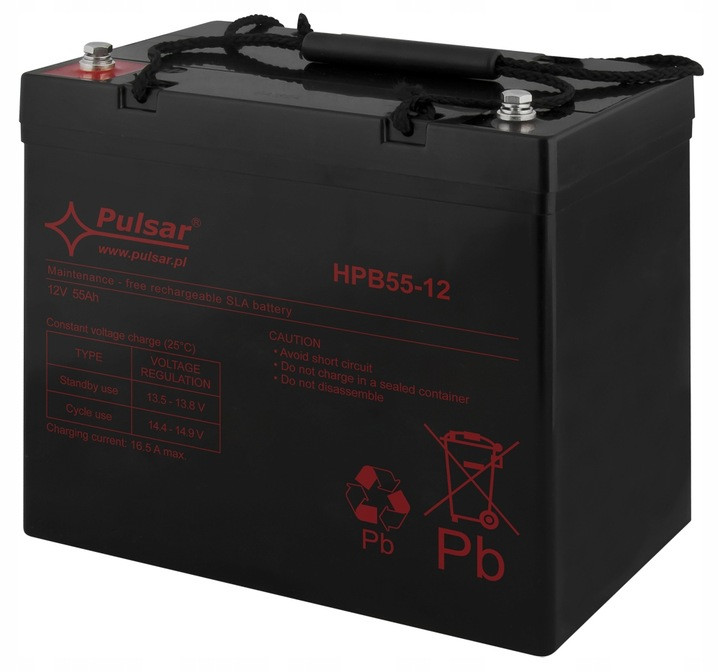 Акумулятор Pulsar HPB55-12 55Ah/12V AGM