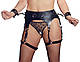 Пояс із фіксаторами Leather Suspender Belt S/M ZADO, фото 4