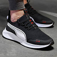 Модные современные спортивные мужские подростковые кроссовки Free Run Black And White