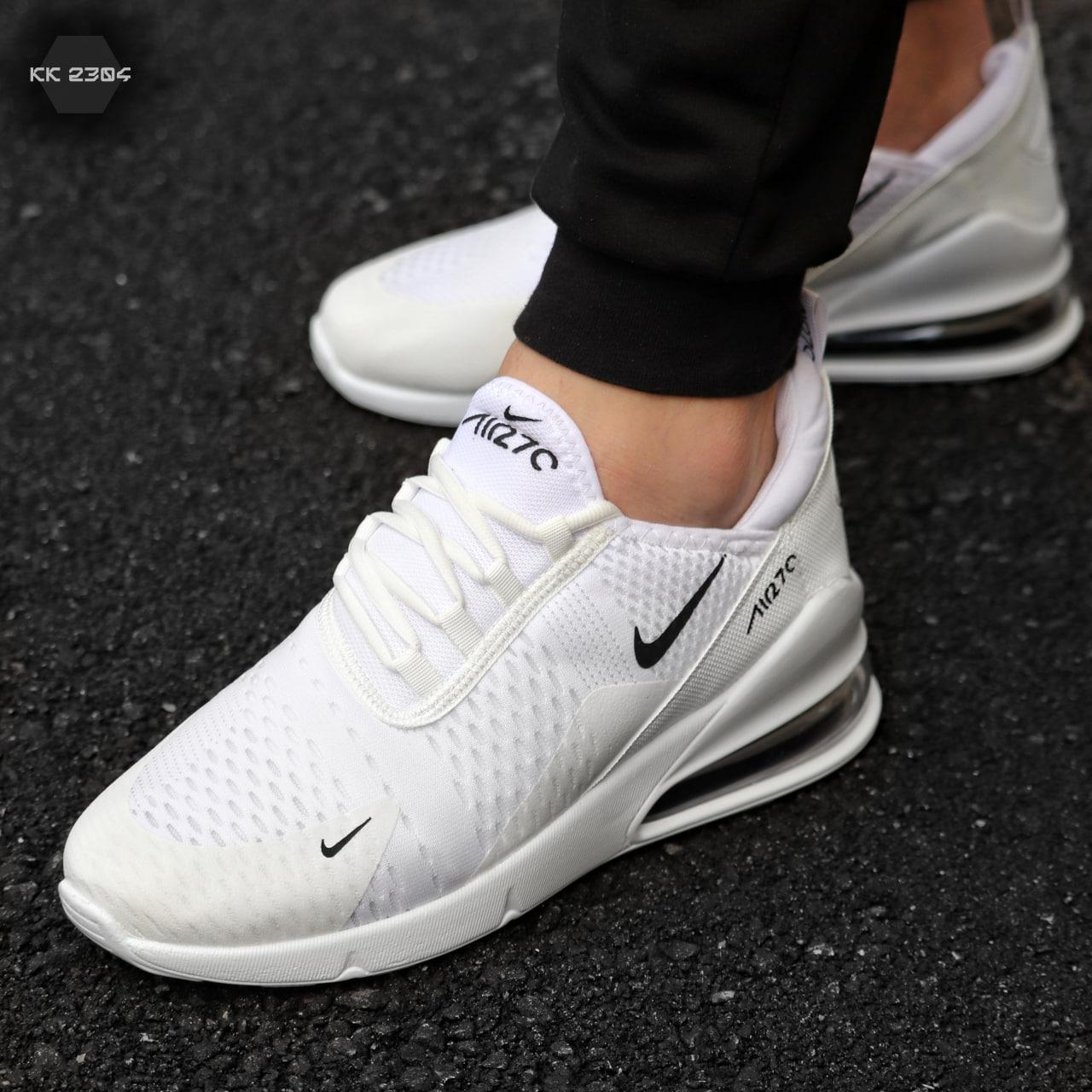 Nike air max 270 white and black clearance spectrum
