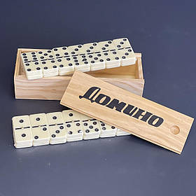 Доміно гра, у бамбуковому футлярі, Игра "Домино"