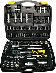 Набір інструментів "Сталь" AT-1081 108 од. 1/4" и 1/2"