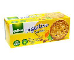 Печиво вівсяне родзинки, абрікос та соя Gullon Digestive muesli 365g