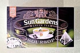 Чай Sun Gardens Саусеп 20 пірамідок зелений