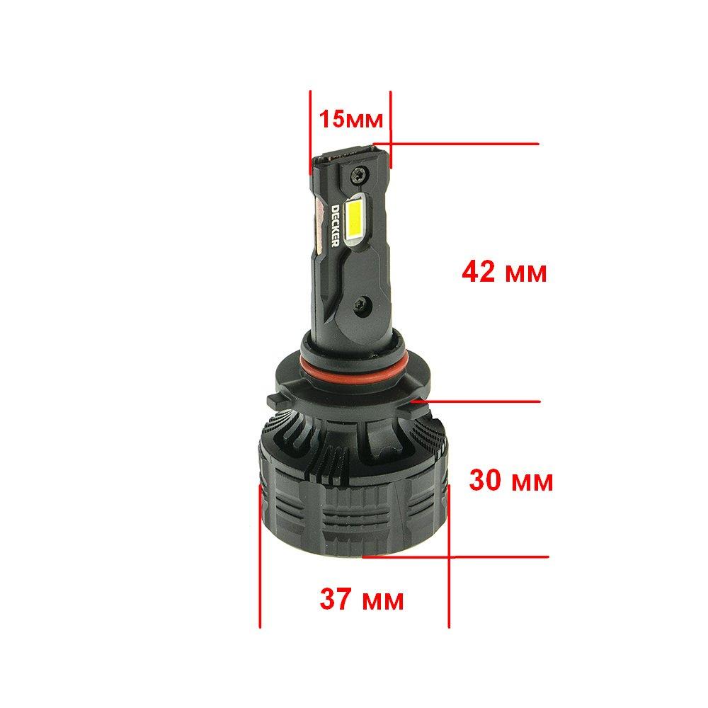 Світлодіодні лампи Decker LED PL-03 5K 9005 - фото 3 - id-p1932801863