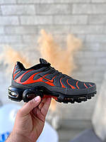 Кросівки найк Nike Air Max Tn Black Orange Plus Кросівки на кожен день Чоловічі кросівки