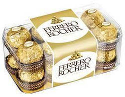 Шанувальники Ferrero Rocher 200 г 8 шт. ящ