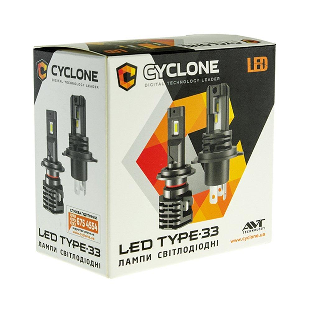 Світлодіодні лампи Cyclone LED H1 5000K 4600Lm type 33 - фото 4 - id-p1665181991