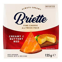Сыр Мягкий Briette Creamy Buttery Red Сливочный Красный с Маслом 125 г Германия