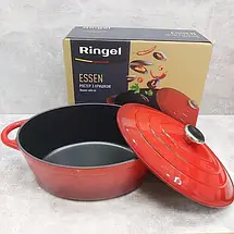 Гусятница RINGEL Essen Ростер 30*23*11 см (4.5л) з кришкою (RG-2308-30), фото 2