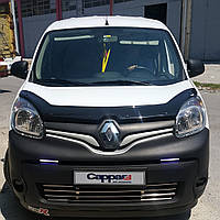 Дефлектор капота (мухобойка) Renault Kangoo 2013-2020 (Cappafe)