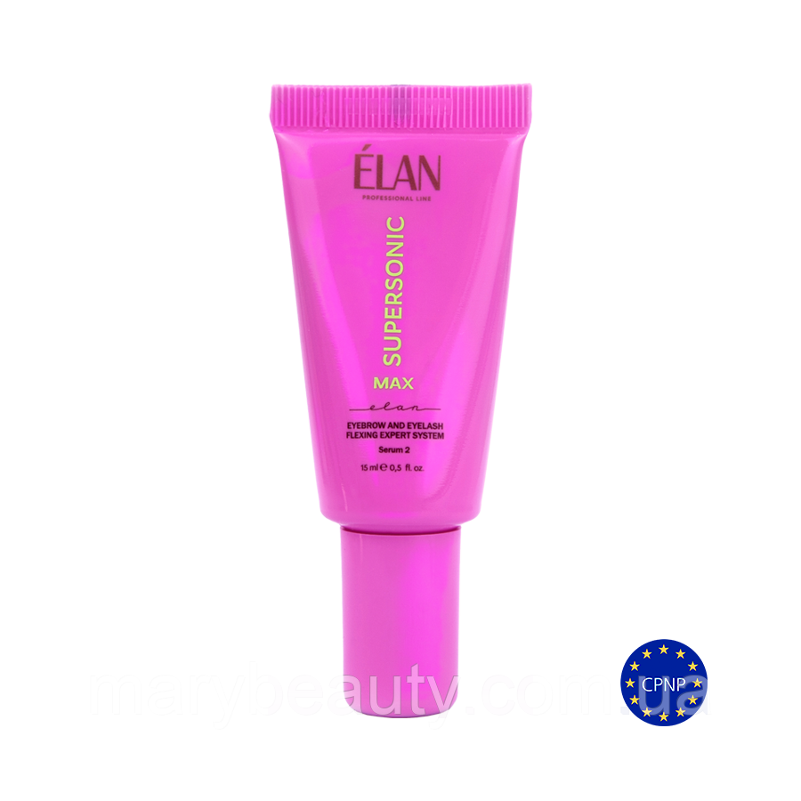 Elan Експерт-система флексінгу брів та вій «SUPERSONIC MAX»  Serum 2, фото 1