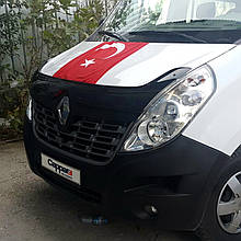 Дефлектор капота (мухобійка) Renault Master 2015-2019 (Cappafe)