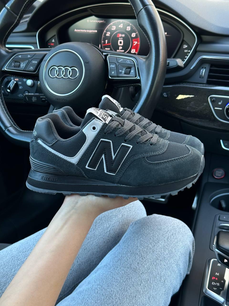 Жіночі кросівки New Balance 574 HD Dark Grey Black