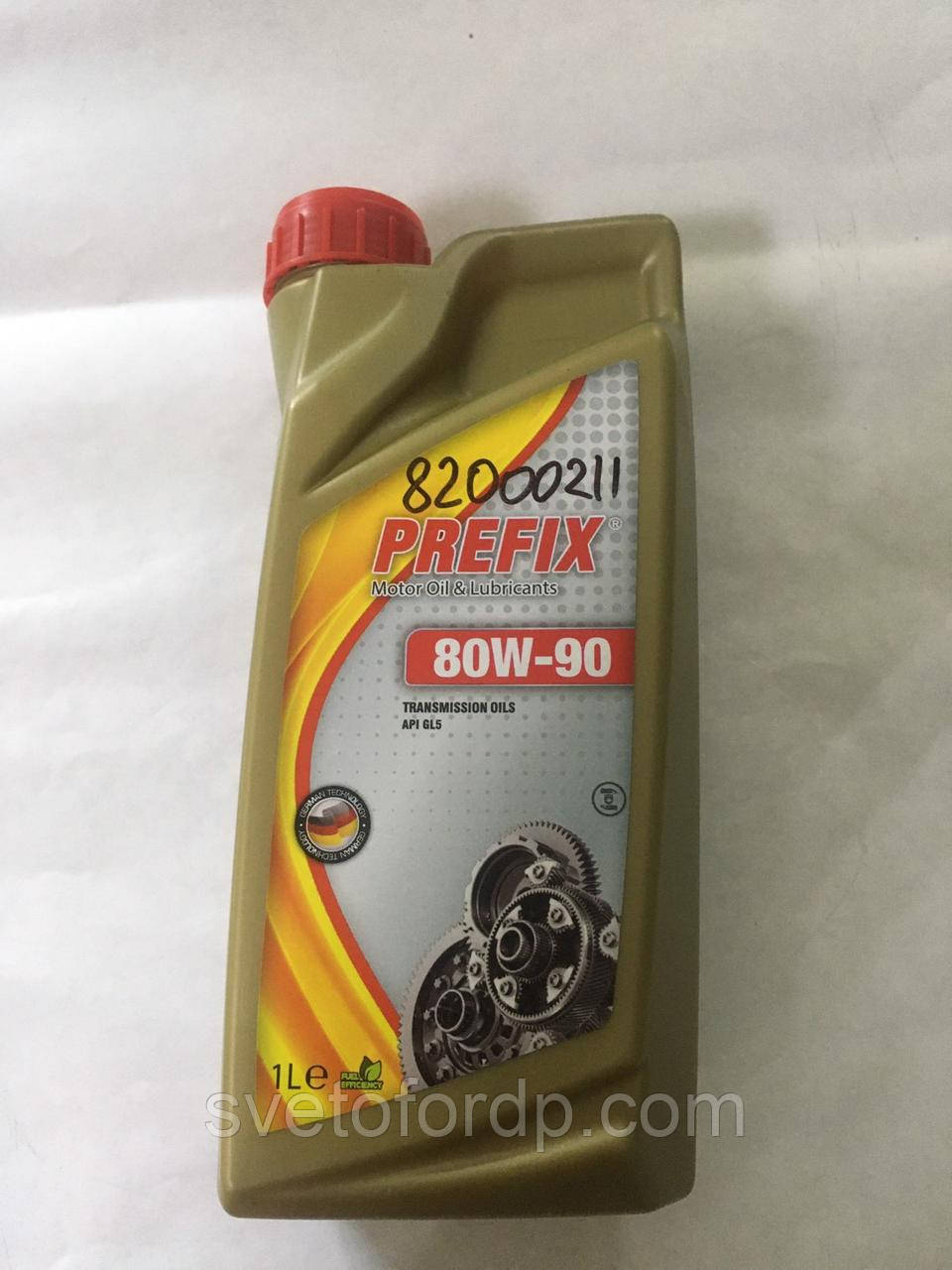 Олива (масло) трансмісійна 80w90 GL5 мінеральна 1л Made in Turkey, фото 1