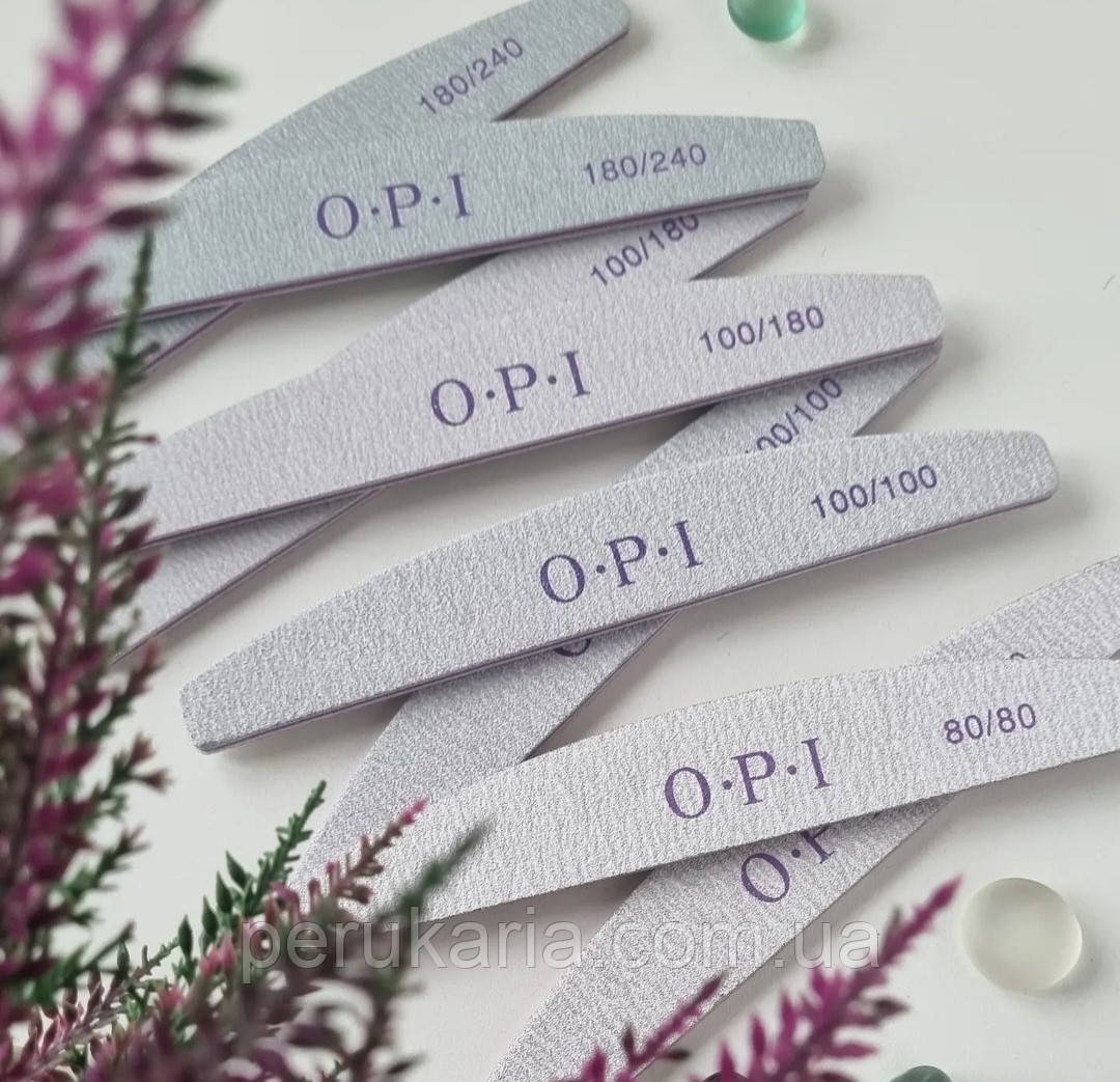 Пилочка двостороння OPI для нігтів, 1шт
