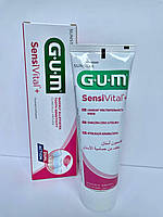 Зубная паста для чувствительных зубов G.U.M. Sensivital+ Fluoride Toothpaste