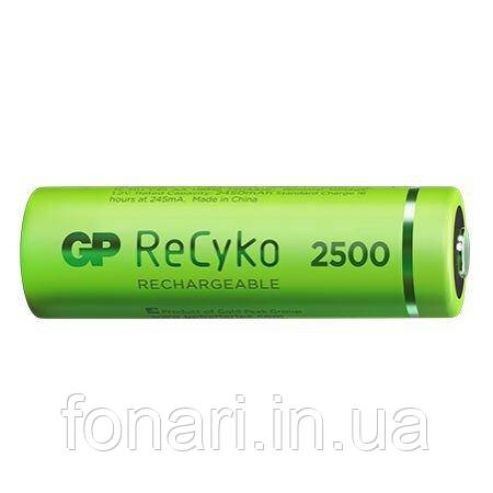 Акумулятор GP ReCyko Ni-Mh AA (GP250AAHC-2EB4, R6), 2500 mAh (2500 Series)