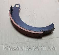 Колодка гальмівна ГАЗ 53 передня в зборі (накладка ДЛИНА) ПРЕМІУМ 53-3501090, фото 1