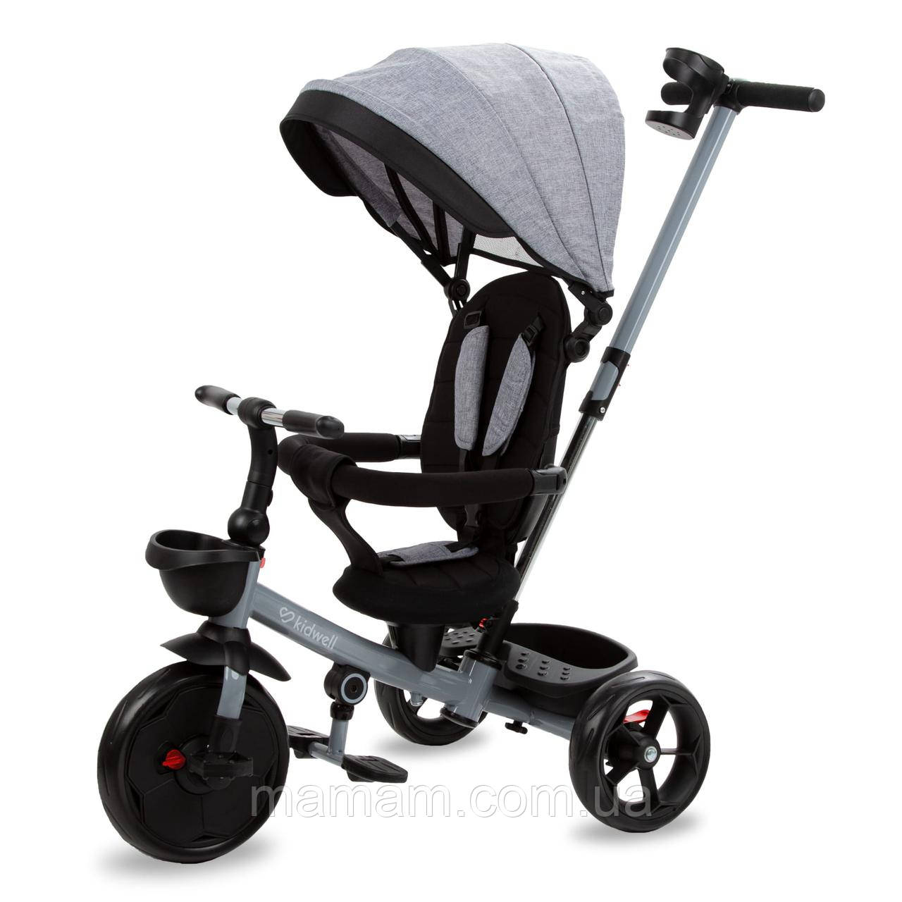 Велосипед триколісний Kidwell AXEL Grey, фото 1