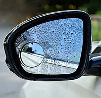 Дополнительные выпуклые зеркала для просмотра слепых зон авто 2 штуки.