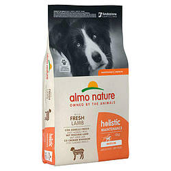 Almo Nature Holistic Dog M - Сухий корм дорослих собак середніх порід зі свіжим ягням 12 кг