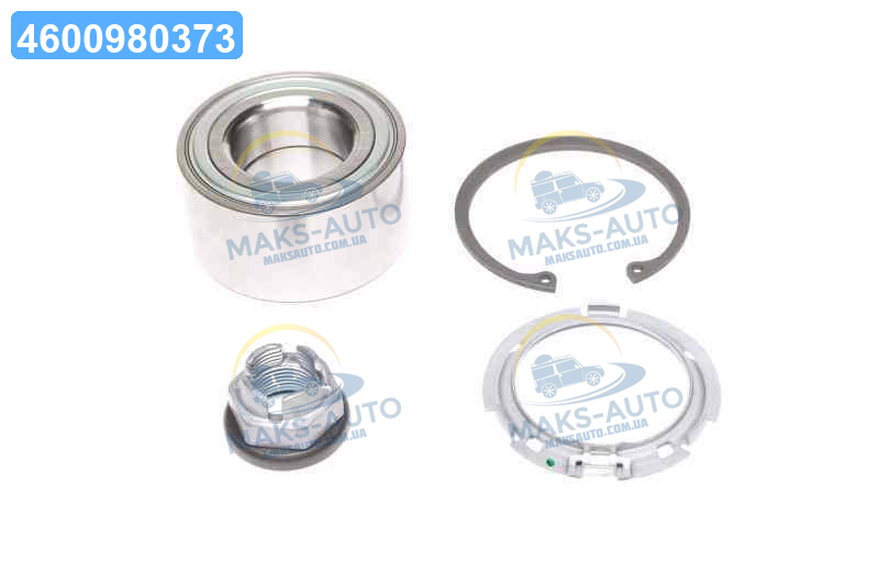 Підшипник маточини DACIA, NISSAN, RENAULT перед. міст (Вир-во SKF) VKBA 3637 UA46, фото 1