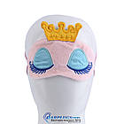 Маска для сну Silenta "Принцеса", рожева., фото 6