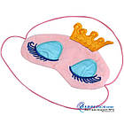 Маска для сну Silenta "Принцеса", рожева., фото 7